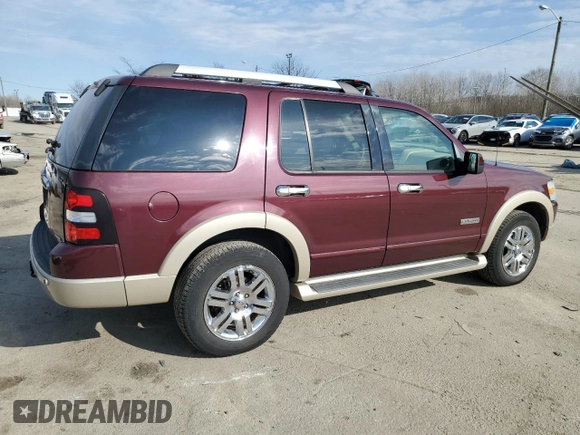 2006 Ford Explorer Eddie Bauer with VIN 1FMEU74856UA43913, listed as a Copart auction lot 44349955 with 178,415 mi miles and Salvage title. Bid and sale history available at DreamBid. Image 3.