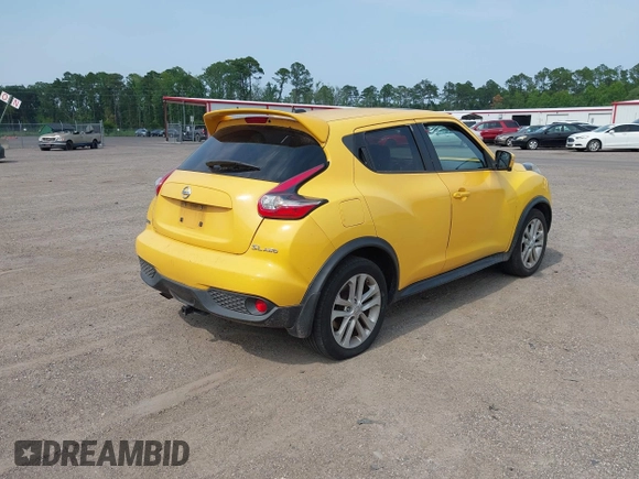 2015 Nissan Juke SL z VIN JN8AF5MV0FT554723, wystawiony jako IAAI lot #42415529 z przebiegiem 226 752 mil mil oraz . Historia ofert i sprzedaży dostępna na DreamBid. Obrazek 4.