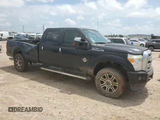 2016 Ford F-350 Platinum with VIN 1FT8W3BT9GEA11859, listed as a Copart auction lot 53044965 with 130,841 mi miles and Salvage Title. Bid and sale history available at DreamBid. Image 4.