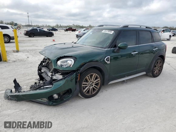 2019 MINI Countryman Cooper S с VIN WMZYT3C51K3E97535, выставлен на аукционе Copart как лот 45473095 с пробегом 42 672 миль миль и Списание • Salvage title. История ставок и продаж доступна на DreamBid. Изображение 1.