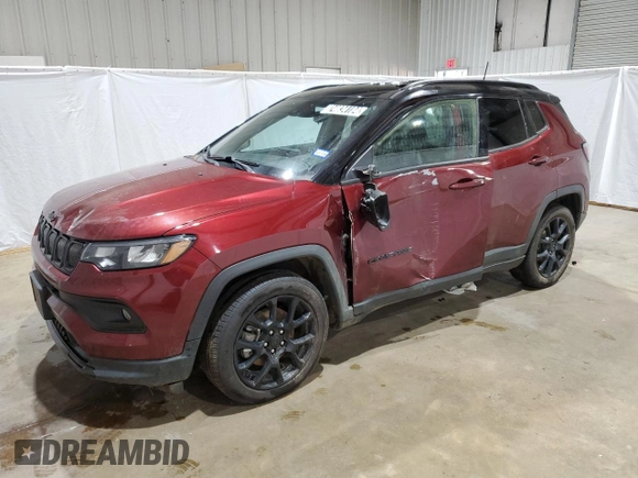 2022 Jeep Compass Altitude with VIN 3C4NJCBB1NT198276, listed as a Copart auction lot 74834184 with 31,729 mi miles and Clean title. Bid and sale history available at DreamBid. Image 1.