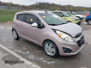 2013 Chevrolet Spark LS with VIN KL8CB6S97DC589891, listed as a IAAI auction lot 41909088 with 144,480 mi miles. Bid and sale history available at carsss.com. Image 1.