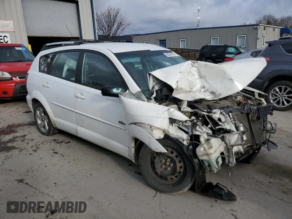 2004 Pontiac Vibe with VIN 5Y2SL628X4Z438001, listed as a Copart auction lot 80284184 with Not Provided miles and Salvage Title. Bid and sale history available at carsss.com. Image 4.