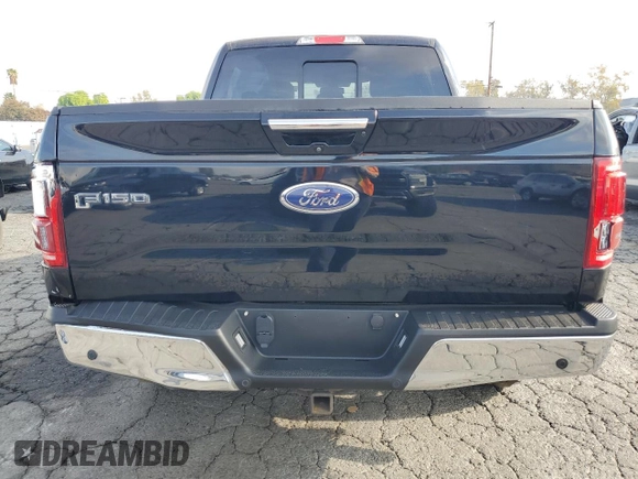 2017 Ford F-150 XL with VIN 1FTEW1EG4HKC28776, listed as a Copart auction lot 81831914 with 165,764 mi miles and Clean Title. Bid and sale history available at carsss.com. Image 6.