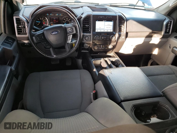 2017 Ford F-150 XL with VIN 1FTEW1EF8HFC12029, listed as a Copart auction lot 86853774 with 143,608 mi miles and Salvage Title. Bid and sale history available at carsss.com. Image 8.