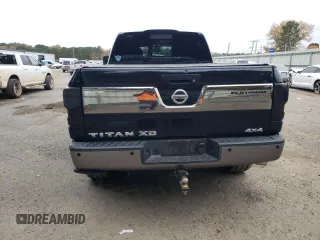 2017 Nissan Titan XD SL with VIN 1N6AA1F41HN548361, listed as a Copart auction lot 84654174 with 142,057 mi miles and Salvage Title. Bid and sale history available at carsss.com. Image 6.