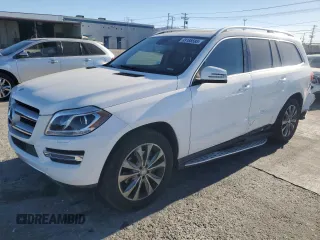 2015 Mercedes-Benz GL-Class GL 350 BlueTEC with VIN 4JGDF2EE8FA530005, listed as a Copart auction lot 89188595 with 153,023 mi miles and Salvage Title. Bid and sale history available at carsss.com. Image 1.