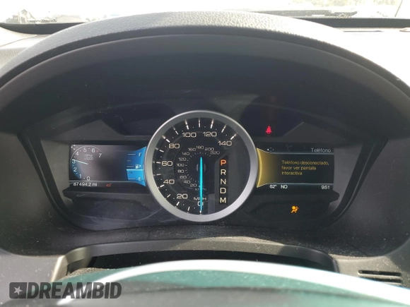 2014 Ford Explorer XLT z VIN 1FM5K7D83EGB43463, wystawiony jako Copart lot #47265775 z przebiegiem 87 494 mil mil oraz Szkoda całkowita • Salvage title. Historia ofert i sprzedaży dostępna na DreamBid. Obrazek 9.