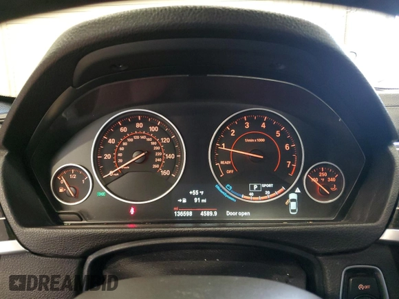 2018 BMW 4 Series 430i xDrive with VIN WBA4J3C55JBG91250, listed as a Copart auction lot 53973815 with 136,598 mi miles and Clean Title. Bid and sale history available at carsss.com. Image 9.