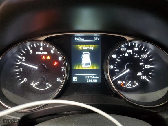 2015 Nissan Rogue SL with VIN 5N1AT2MV1FC866502, listed as a Copart auction lot 49497125 with 102,754 mi miles and Salvage Title. Bid and sale history available at carsss.com. Image 9.