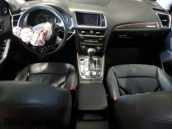 2014 Audi Q5 Premium Plus with VIN WA1LFAFP6EA098307, listed as a Copart auction lot 45463905 with Not provided miles and Salvage title. Bid and sale history available at DreamBid. Image 8.