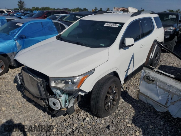 2017 GMC Acadia SLT z VIN 1GKKNMLS8HZ253643, wystawiony jako Copart lot #67242014 z przebiegiem 98 066 mil mil oraz Szkody całkowita. Historia ofert i sprzedaży dostępna na DreamBid. Obrazek 1.