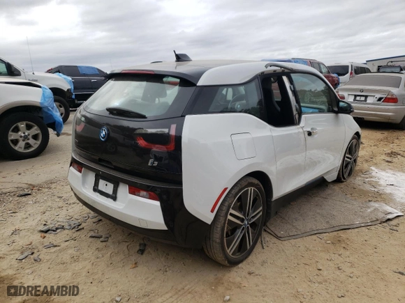 2015 BMW i3 with VIN WBY1Z2C59FV287328, listed as a Copart auction lot 66743752 with 41,760 mi miles. Bid and sale history available at carsss.com. Image 4.