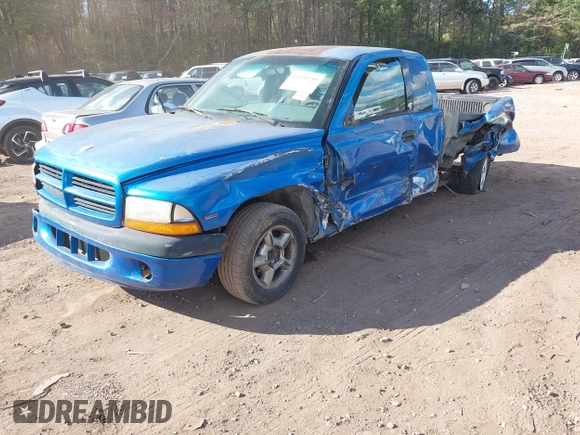 1998 Dodge Dakota with VIN 1B7FL22P9WS602318, listed as a IAAI auction lot 40830718 with 290,693 mi miles. Bid and sale history available at carsss.com. Image 17.