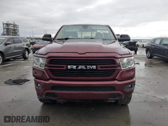 2019 Ram 1500 Tradesman with VIN 1C6RRECT3KN737951, listed as a Copart auction lot 42994725 with 68,969 mi miles and Non repairable. Bid and sale history available at DreamBid. Image 5.