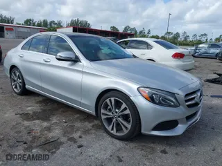 2017 Mercedes-Benz C-Class C 300 with VIN WDDWF4JB6HR304656, listed as a IAAI auction lot 41704956 with 72,565 mi miles. Bid and sale history available at carsss.com. Image 1.