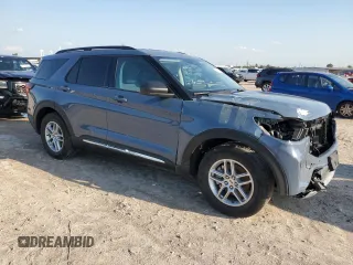 2025 Ford Explorer Active with VIN 1FMUK7DHXSGA16958, listed as a Copart auction lot 48891955 with 1,876 mi miles and Non Repairable. Bid and sale history available at carsss.com. Image 4.