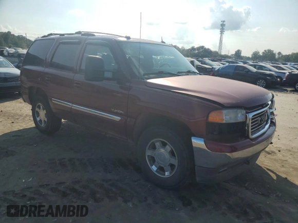 2005 GMC Yukon SLT with VIN 1GKEK13T25J192913, listed as a Copart auction lot 70581304 with 207,531 mi miles and Salvage Title. Bid and sale history available at carsss.com. Image 4.