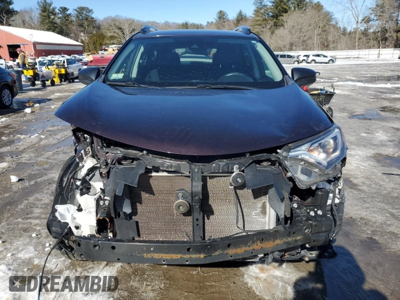 2017 Toyota RAV4 LE with VIN 2T3BFREV0HW555151, listed as a Copart auction lot 45667265 with 182,481 mi miles and Salvage Title. Bid and sale history available at DreamBid. Image 5.