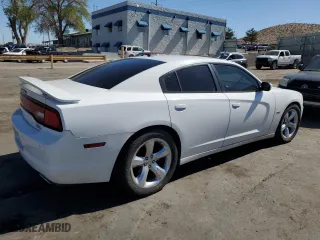 2013 Dodge Charger RT Plus with VIN 2C3CDXCT7DH516376, listed as a Copart auction lot 54274165 with 114,517 mi miles and Salvage Title. Bid and sale history available at carsss.com. Image 3.