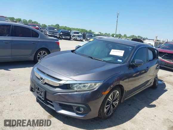 2016 Honda Civic EX-L with VIN 2HGFC1F77GH640323, listed as a IAAI auction lot 41969858 with Not provided miles and . Bid and sale history available at DreamBid. Image 16.