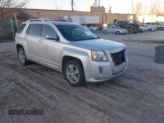 2013 GMC Terrain Denali with VIN 2GKALYEK0D6402476, listed as a IAAI auction lot 41447367 with 182,398 mi miles and . Bid and sale history available at carsss.com. Image 1.