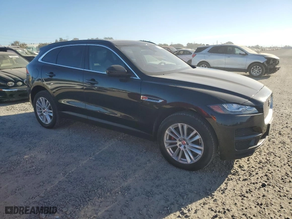 2018 Jaguar F-PACE 20d Prestige with VIN SADCK2FN3JA286500, listed as a Copart auction lot 74394564 with 75,412 mi miles and Clean Title. Bid and sale history available at carsss.com. Image 4.