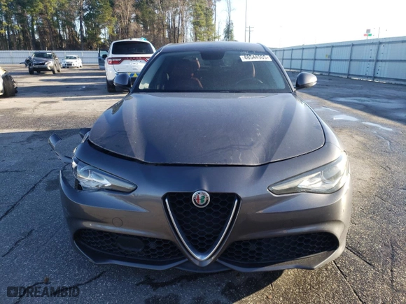 2017 Alfa Romeo Giulia Ti with VIN ZARFAECN5H7556678, listed as a Copart auction lot 48544905 with 94,800 mi miles and Salvage Title. Bid and sale history available at carsss.com. Image 5.