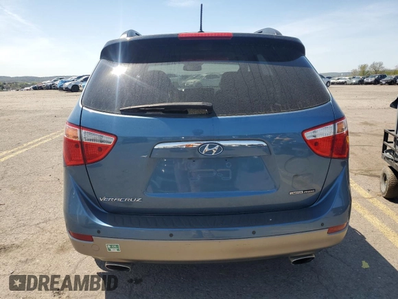 2012 Hyundai Veracruz Limited with VIN KM8NUDCC8CU198861, listed as a Copart auction lot 54403415 with 256,784 mi miles and Clean title. Bid and sale history available at DreamBid. Image 6.