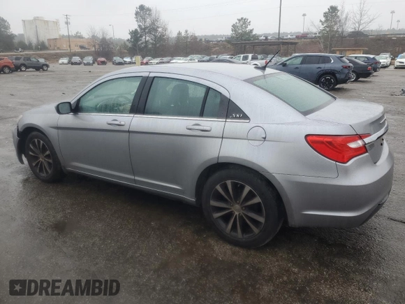 2013 Chrysler 200 Limited with VIN 1C3CCBCG7DN600889, listed as a Copart auction lot 46275575 with 124,263 mi miles and Salvage Title. Bid and sale history available at carsss.com. Image 2.