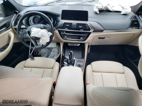 2019 BMW X4 M40i with VIN 5UXUJ5C53KLJ64409, listed as a Copart auction lot 72044954 with 0 mi miles and Salvage Title. Bid and sale history available at carsss.com. Image 8.