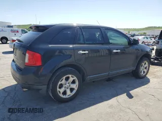 2011 Ford Edge SEL with VIN 2FMDK3JCXBBA00722, listed as a Copart auction lot 53828905 with 254,327 mi miles and Salvage Title. Bid and sale history available at carsss.com. Image 3.