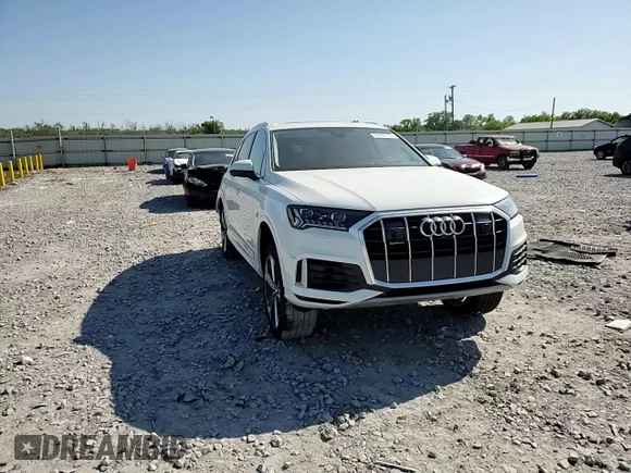 2023 Audi Q7 Prestige with VIN WA1VXBF7XPD011277, listed as a Copart auction lot 55964855 with 18,701 mi miles and Salvage title. Bid and sale history available at DreamBid. Image 12.