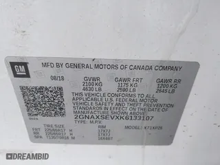 2019 Chevrolet Equinox LS with VIN 2GNAXSEVXK6133107, listed as a IAAI auction lot 41568819 with 77,251 mi miles. Bid and sale history available at carsss.com. Image 9.