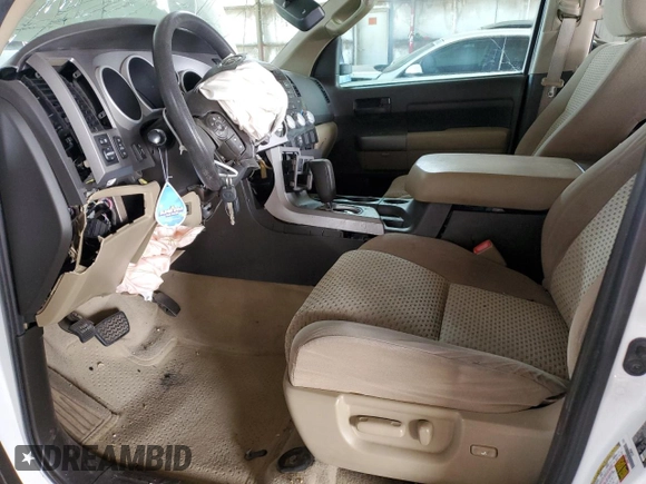2010 Toyota Tundra with VIN 5TFEY5F13AX081869, listed as a Copart auction lot 58981615 with Not provided miles and Salvage title. Bid and sale history available at DreamBid. Image 7.