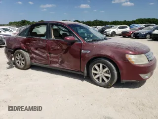 2008 Ford Taurus SEL with VIN 1FAHP24W98G165885, listed as a Copart auction lot 61210754 with 180,640 mi miles and Salvage Title. Bid and sale history available at carsss.com. Image 4.