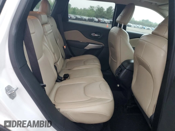 2018 Jeep Cherokee Limited with VIN 1C4PJMDX4JD521615, listed as a Copart auction lot 57250535 with 144,248 mi miles and Salvage title. Bid and sale history available at DreamBid. Image 11.