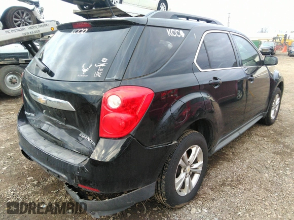 2013 Chevrolet Equinox LT with VIN 2GNALDEK5D6405868, listed as a IAAI auction lot 32473077 with 146,164 mi miles and . Bid and sale history available at carsss.com. Image 4.