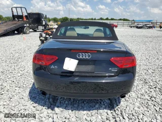 2013 Audi A5 Premium Plus with VIN WAULFAFH3DN006587, listed as a Copart auction lot 51935635 with 116,824 mi miles and Salvage Title. Bid and sale history available at carsss.com. Image 6.