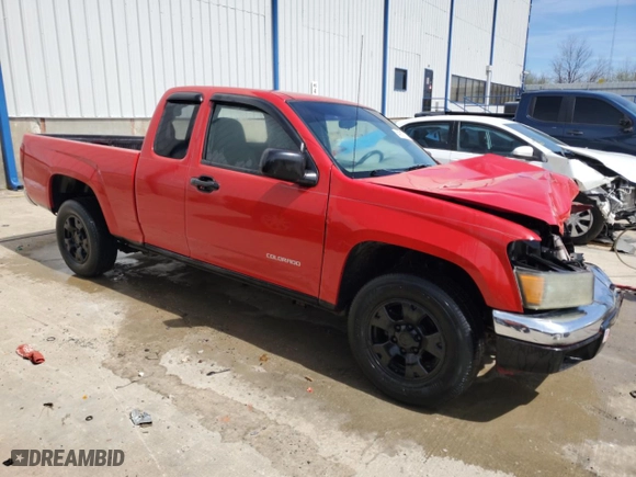 2005 Chevrolet Colorado LS ZQ8 with VIN 1GCCS196158196950, listed as a Copart auction lot 49770775 with 245,362 mi miles and Non Repairable. Bid and sale history available at carsss.com. Image 4.