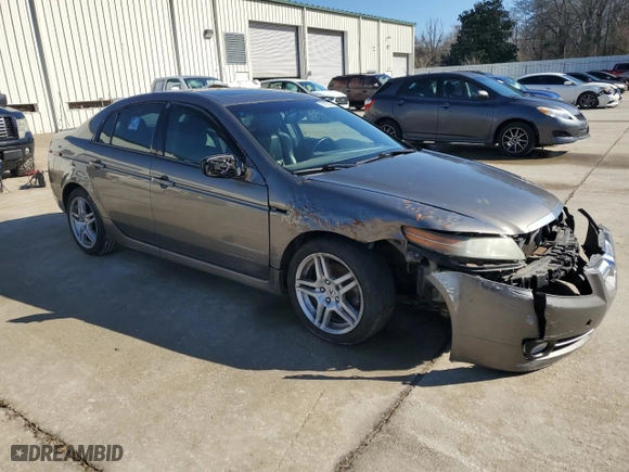 2008 Acura TL with VIN 19UUA66298A029935, listed as a Copart auction lot 89180145 with 203,524 mi miles and Salvage Title. Bid and sale history available at carsss.com. Image 4.