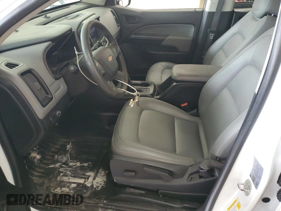 2021 Chevrolet Colorado 2WD Work Truck with VIN 1GCGSBEA2M1175856, listed as a Copart auction lot 55280735 with 93,946 mi miles and Clean title. Bid and sale history available at DreamBid. Image 7.