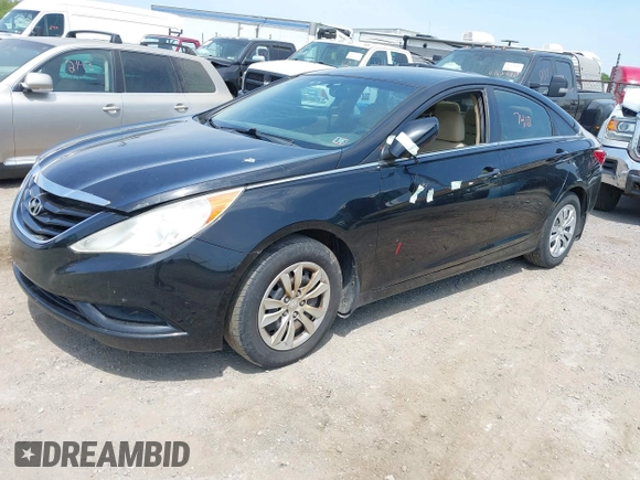 2011 Hyundai Sonata GLS with VIN 5NPEB4AC0BH195975, listed as a IAAI auction lot 42177410 with 191,054 mi miles and . Bid and sale history available at carsss.com. Image 2.
