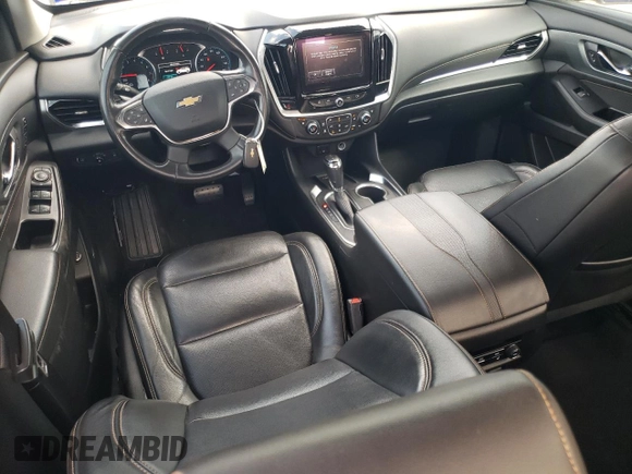 2019 Chevrolet Traverse Premier with VIN 1GNERKKW8KJ249322, listed as a Copart auction lot 43917545 with 104,758 mi miles and Salvage Title. Bid and sale history available at carsss.com. Image 8.