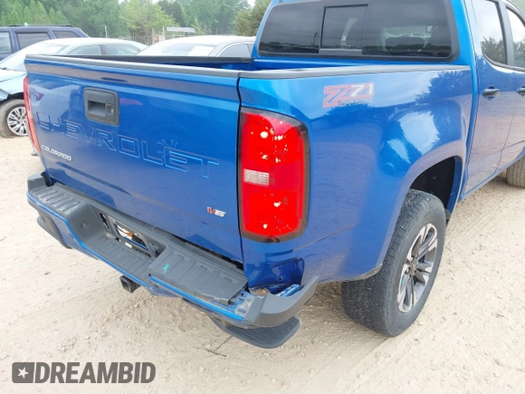2022 Chevrolet Colorado 4WD Z71 with VIN 1GCGTDEN8N1152160, listed as a IAAI auction lot 42103617 with 43,304 mi miles and . Bid and sale history available at DreamBid. Image 6.