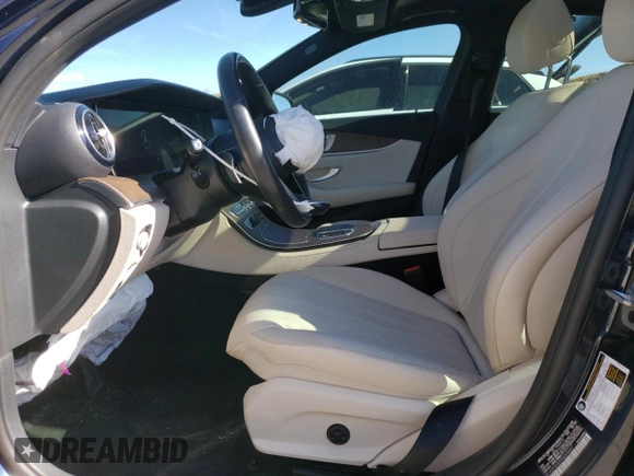 2023 Mercedes-Benz E 350 with VIN W1KZF8EB0PB099857, listed as a Copart auction lot 47774245 with 35,718 mi miles and Salvage Title. Bid and sale history available at DreamBid. Image 7.