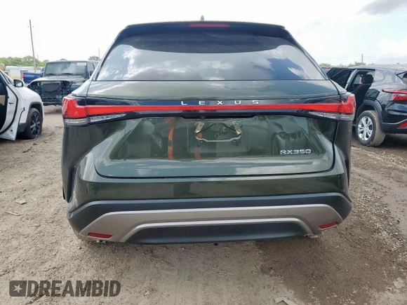 2023 Lexus RX 350 с VIN 2T2BAMBA1PC016139, выставлен на аукционе Copart как лот 61624685 с пробегом 34 915 миль миль и Списание • Salvage title. История ставок и продаж доступна на DreamBid. Изображение 6.