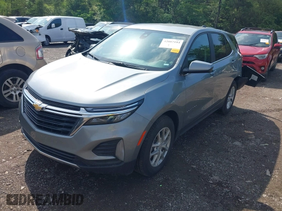 2024 Chevrolet Equinox LT with VIN 3GNAXKEG1RS146146, listed as a IAAI auction lot 42087184 with 34,048 mi miles and . Bid and sale history available at DreamBid. Image 18.