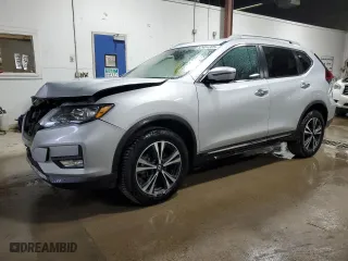 2018 Nissan Rogue S with VIN 5N1AT2MV8JC802403, listed as a Copart auction lot 52404305 with 72,051 mi miles and Salvage Title. Bid and sale history available at carsss.com. Image 1.