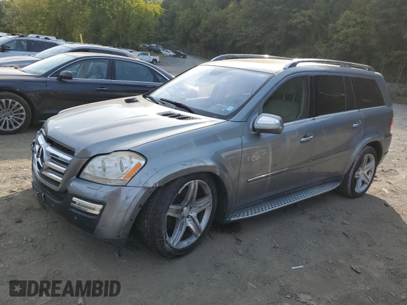 2010 Mercedes-Benz GL-Class GL 550 with VIN 4JGBF8GE5AA541916, listed as a Copart auction lot 72171424 with 126,804 mi miles and Salvage Title. Bid and sale history available at carsss.com. Image 1.